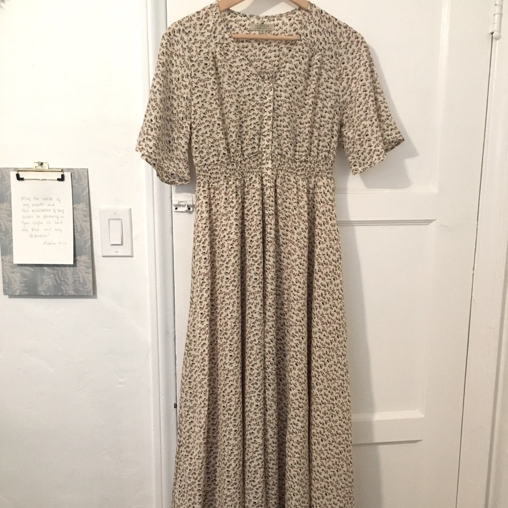 Wren and Ivory | floral maxi dress